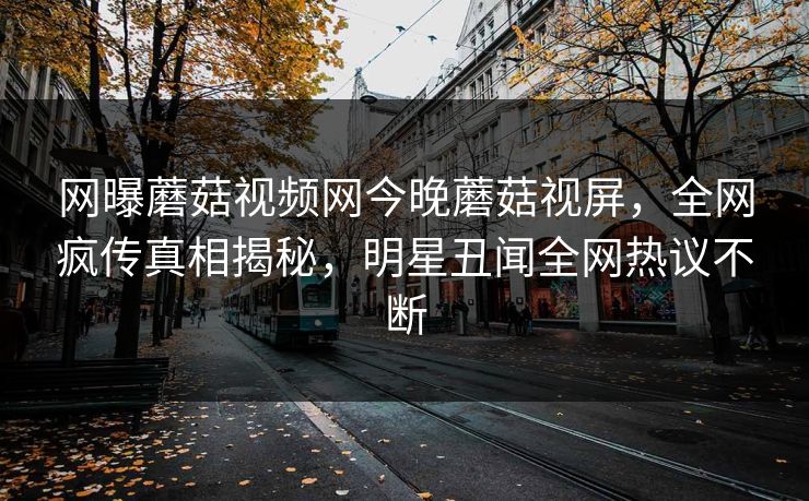 网曝蘑菇视频网今晚蘑菇视屏，全网疯传真相揭秘，明星丑闻全网热议不断